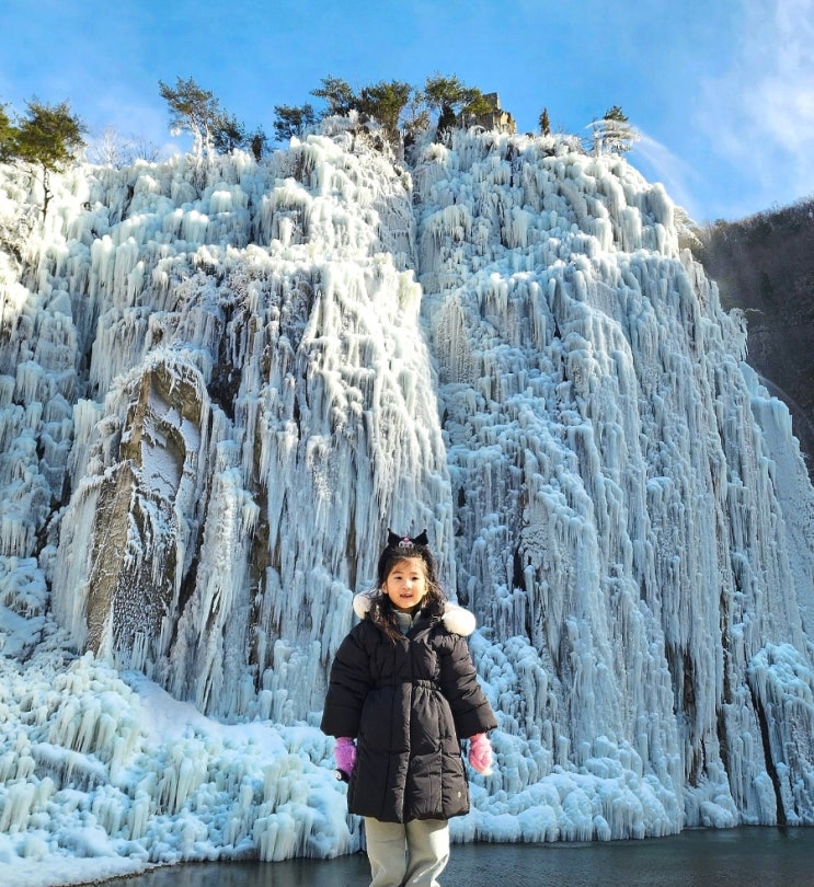 경북 겨울 여행지 청송 얼음골  아이스클라이밍 가볼만한곳