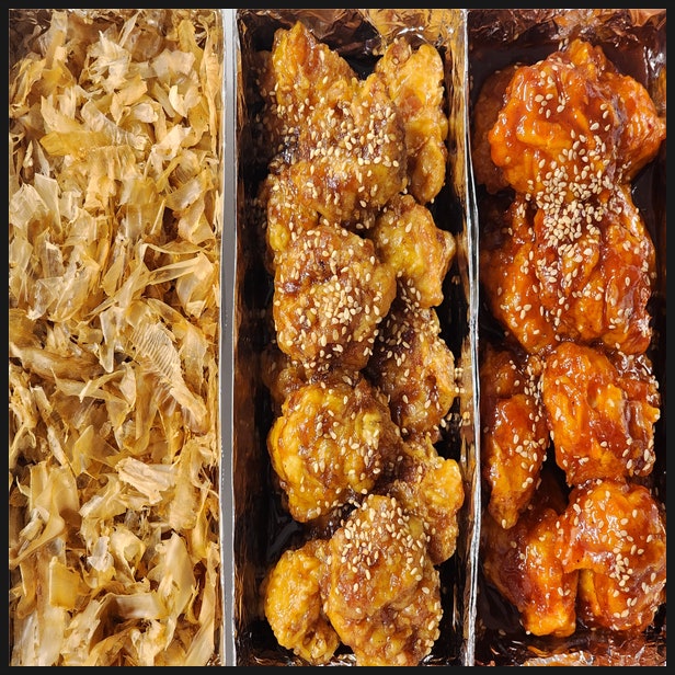  다꼬야끼순살두마리치킨 증산점 양념, 갈비치킨 후기