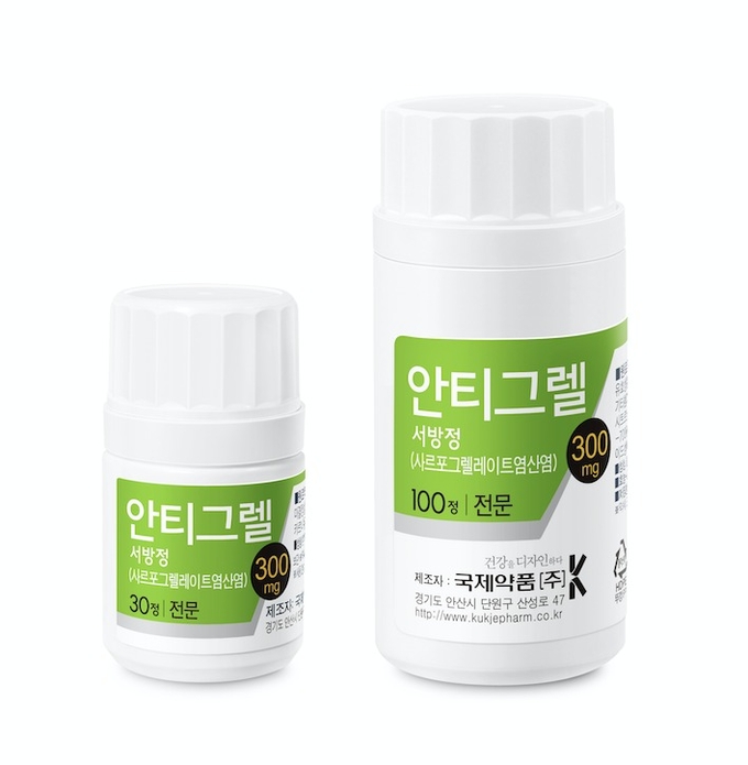  안티그렐, 안트란, 염산사포그릴레이트정(사포그릴레이트 염산염) 알아보기 : 효능과 복용 지침