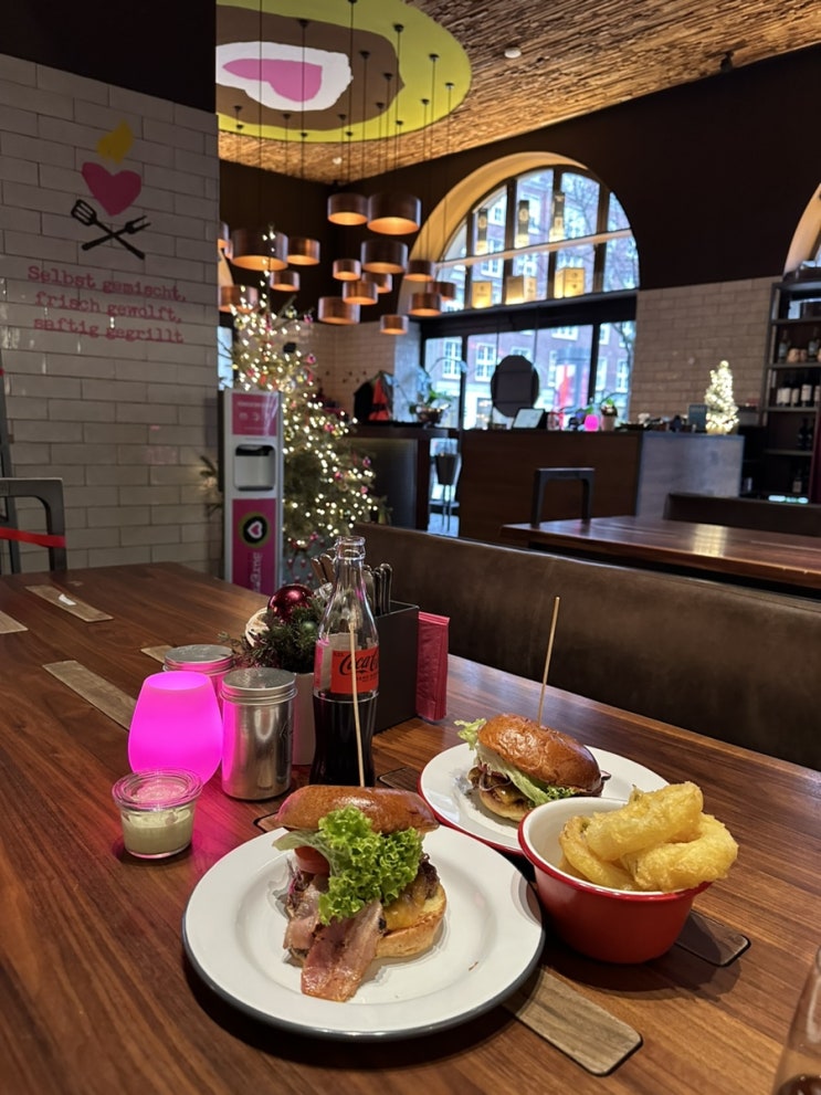  [독일여행] 함부르크 햄버거 맛집 burgerlich 햄버거의 어원인 도시