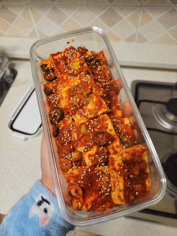  두부조림, 반숙계란장 만들기