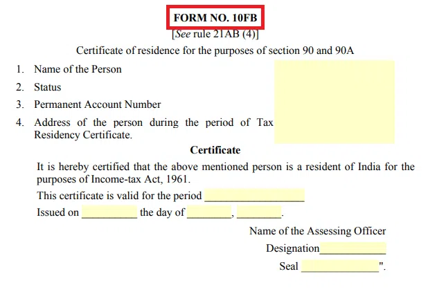 (인디샘 컨설팅) 인도에서 납세자 거주지 증명서(TRC: Tax Residency Certificate)의 중요성