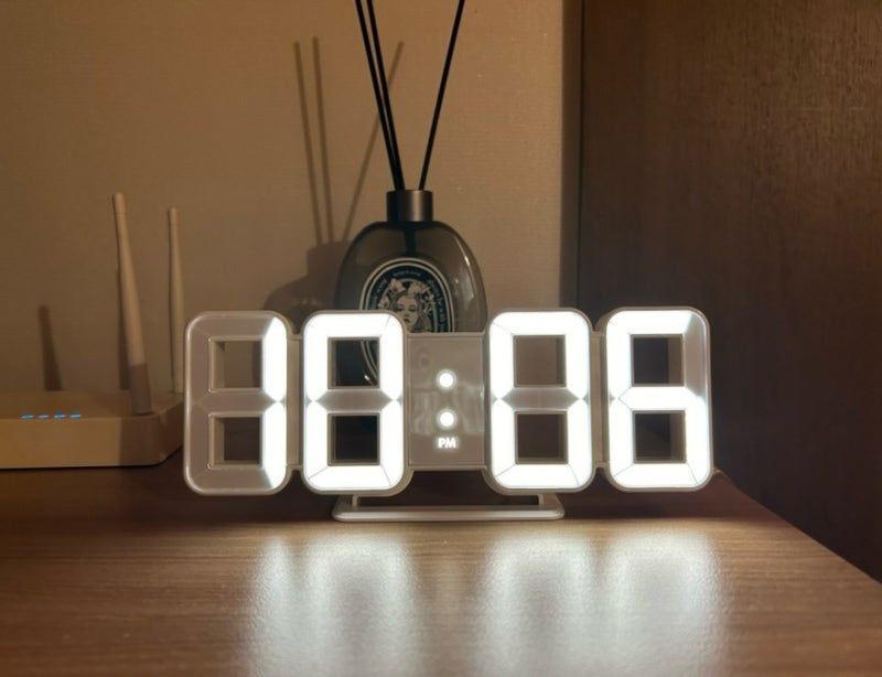 무아스 LED 시계 설정 방법
