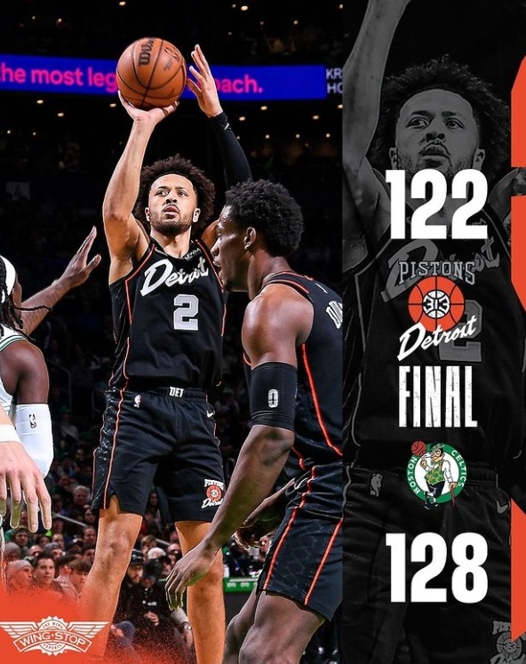  NBA 디트로이트 피스톤즈,27연패로 단일 시즌 최다 연패 기록 경신,시즌 27연패를 기록한 리그 최초의 팀이 되는 불명예를 안았다