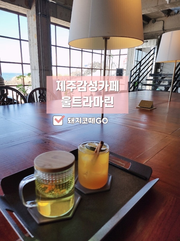  돼지코떼GO_울트라마린_제주카페추천_제주감성카페_제주여행추천카페_제주도여행_제주카페감성