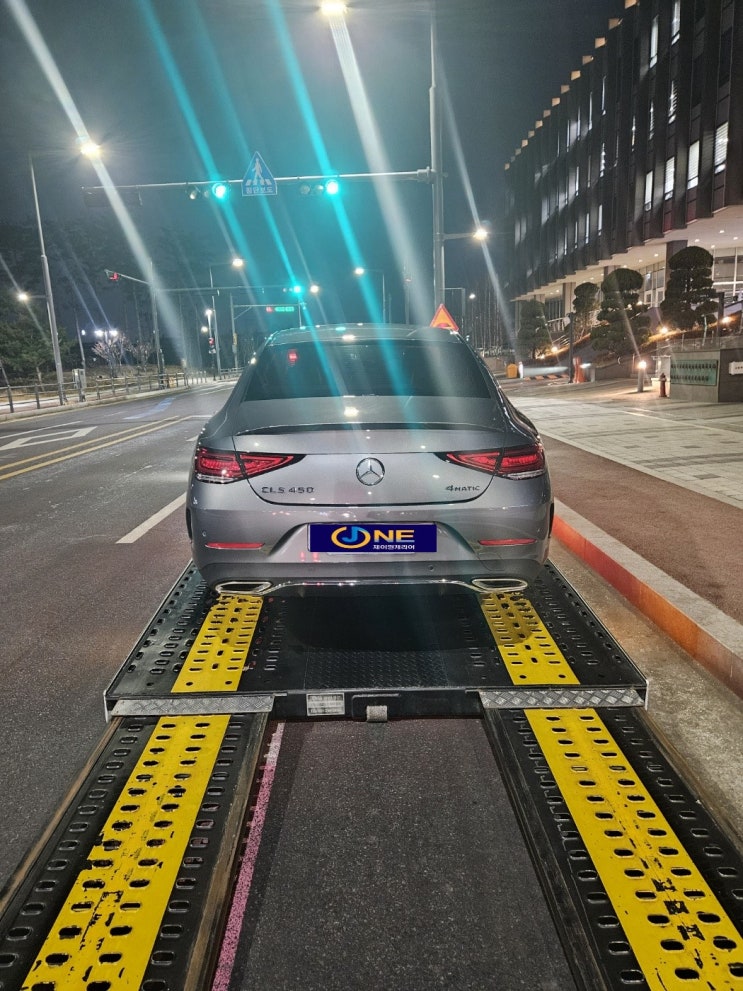  벤츠 CLS 450 AMG 경기도 수원시 권선구 고색동에서~부산광역시 남구 용호동 캐리어탁송 어부바탁송 단독캐리어탁송 수입차탁송 슈퍼카탁송. [제이원캐리어]