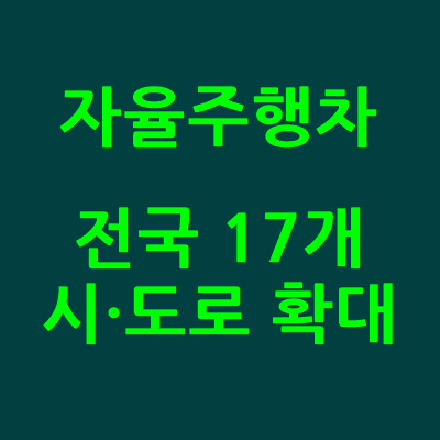  [국토교통부]이제는 대한민국 어디서든 자율주행차가 달린다!전국 17개 시·도로 확대-자율주행차, 모빌리티 시장의 판도,자율주행차의 원리,자율주행 꿈의 5단계,자율주행Level5