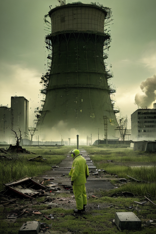 [Ai Greem] 환경 오염 150: 방사능 오염 문제 관련 Ai 무료 썸네일 이미지