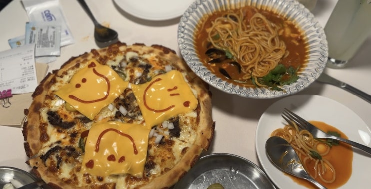 전포피자맛집 피자드시우 치즈크러스트 똠양파스타 전포데이트핫플