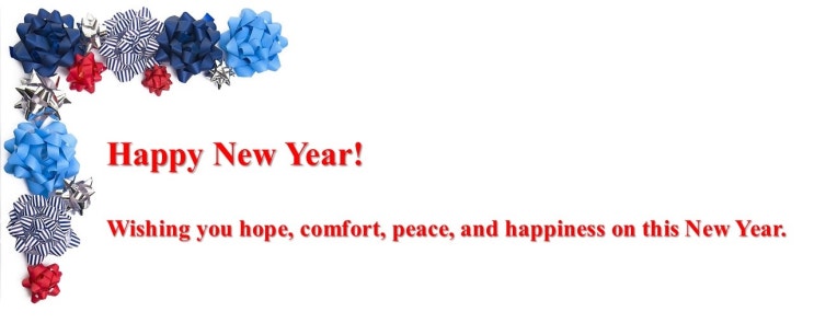 새해 복 많이 받으세요! 연말, 연시, 새해 덕담 영어 인사말 모음