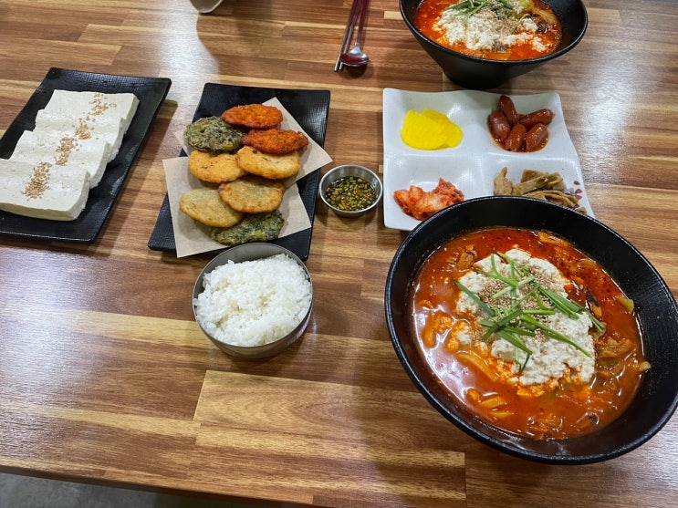 청주 가경터미널 근처 맛집 강릉초당짬뽕순두부