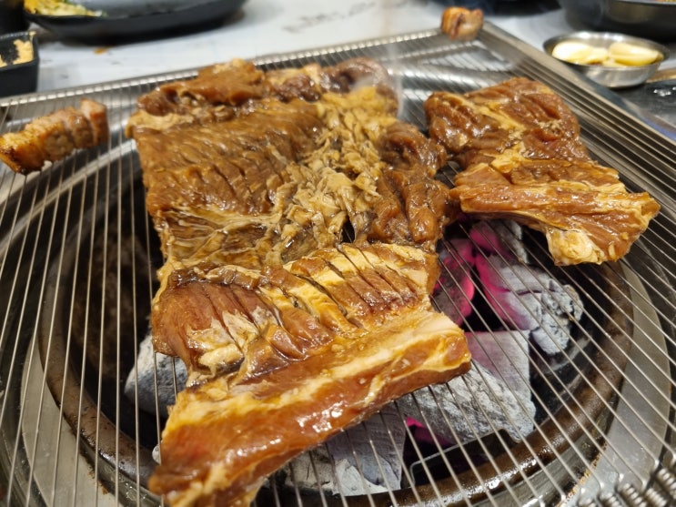  여수 죽림 양념갈비 맛집 더함