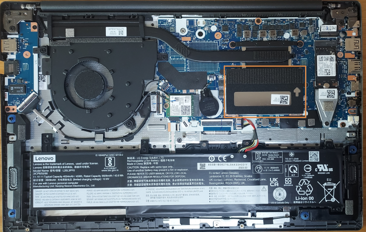  레노버 (Lenovo) i7 노트북 메모리 증설 과정 소개