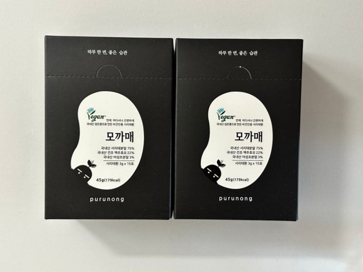 블래푸드검은콩서리태환모까매 모발풍성하게 1일 1모까매 단백질섭취