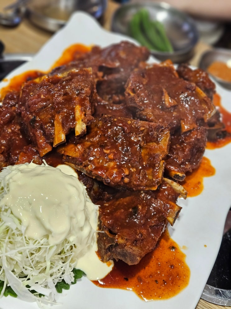  강남 맛집 데이트 신동궁감자탕 뼈숯불구이 웨이팅 후기 역삼역 가볼만한곳 추천