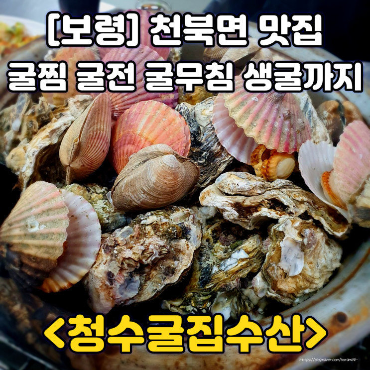 보령 굴찜 천북굴단지 맛집 "청수굴집수산"
