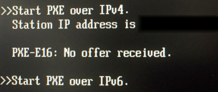  Free DOS 노트북에 윈도 설치 - PXE - E16 Error 및 윈도 설치방법