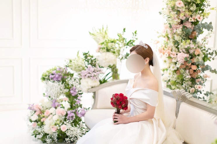  청담 비비드블랑 미카도실크 드레스 투어 가봉 본식 후기
