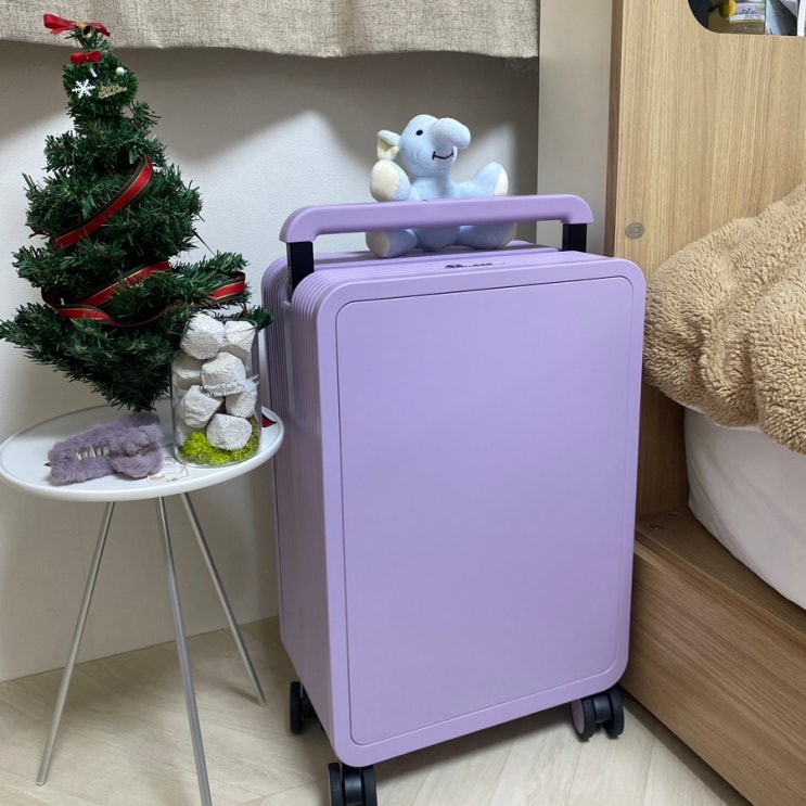  프론트포켓과 와이드형 트롤리를 갖춘 서앤오 20인치 캐리어