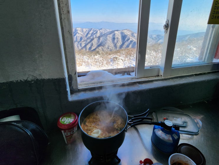  덕유산 향적봉 대피소 가는 팁부터 라면 끓여먹고 오는 여정
