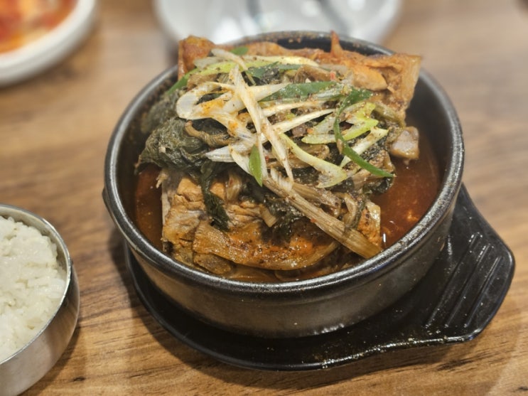  서초 교대 팔복감자탕 시래기 뼈해장국 솔직 후기