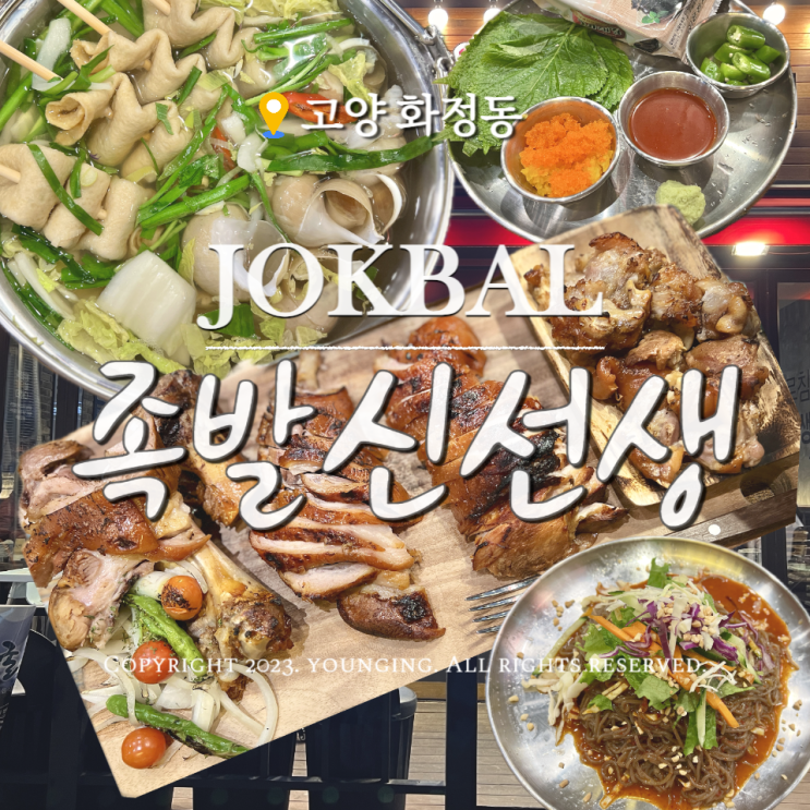  고양 화정동맛집 족발 맛있는 화정역 족발신선생