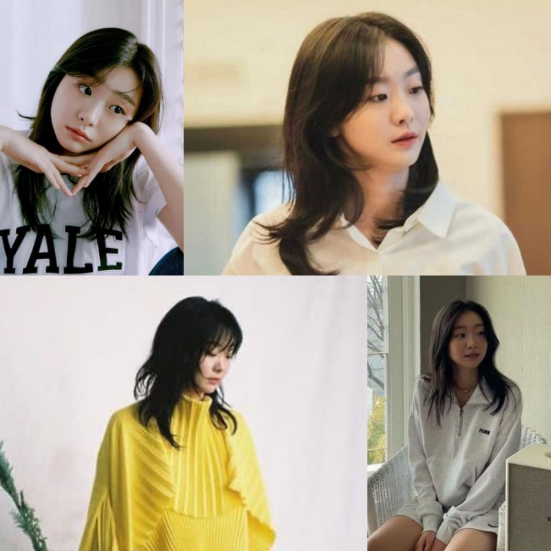 따라 하고 싶은 김다미 머리 중단발 레이어드 컷