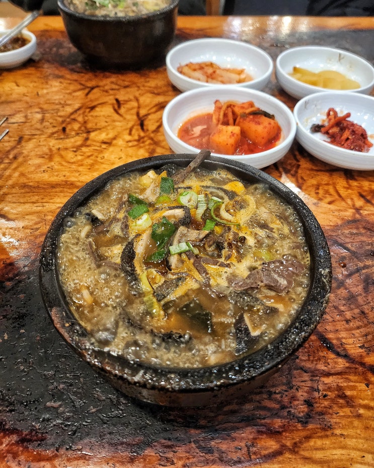  광명 밤일마을 맛집 양평신내서울해장국/양평골 주차장 넓은 24시 밥집