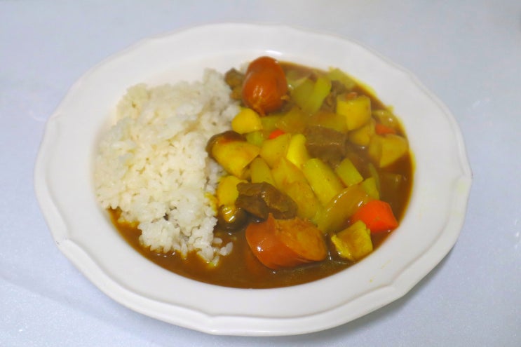  카레 맛있게 만드는법 카레여왕 소고기카레 만들기 카레덮밥