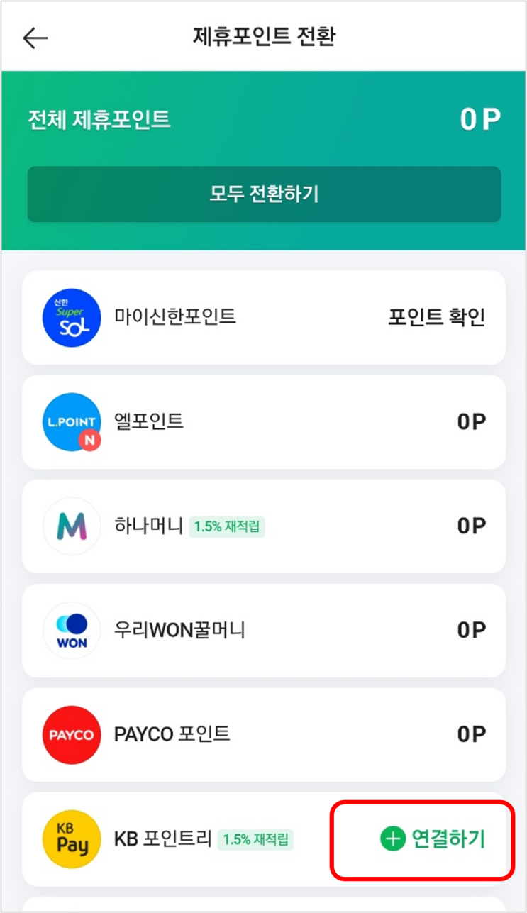  숨어있는 제휴 포인트를 네이버페이 포인트로 전환하는 방법