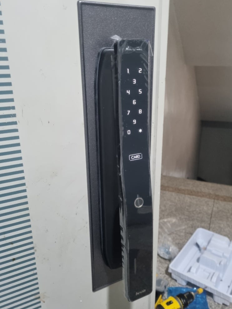  의정부비디오폰 의정부 민락동 산들마을현대아파트 코콤 K2S VP-43HW, 베스틴 IDL-300 설치