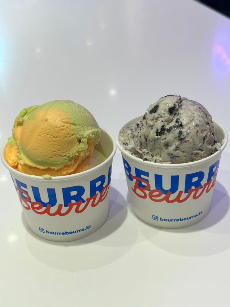  [잠실] 뵈르뵈르 BEURRE BEURRE | 맛 추천 | 롯데월드몰점 | 국내최초 프리미엄 버터아이스크림 | 아이스크림버거