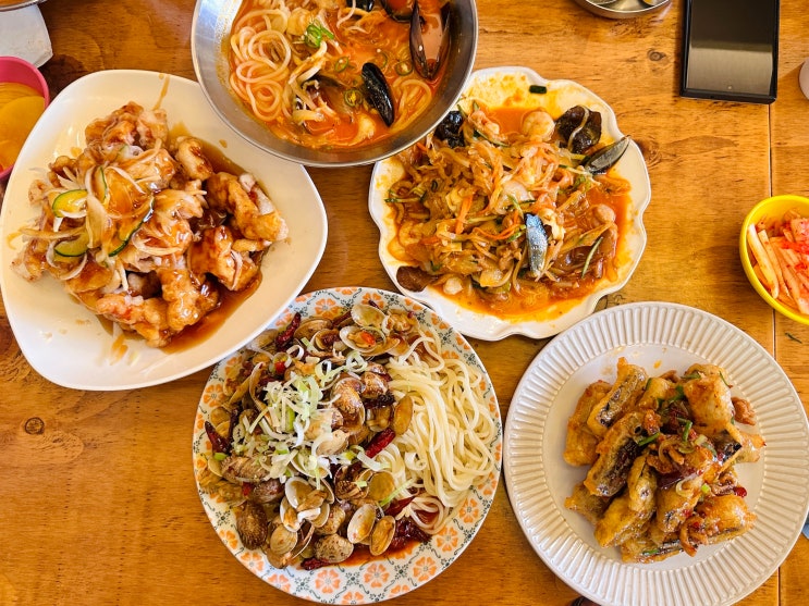  뽕사부 건대 아침식사 탕수육 맛집 내돈내산:서울/건대점