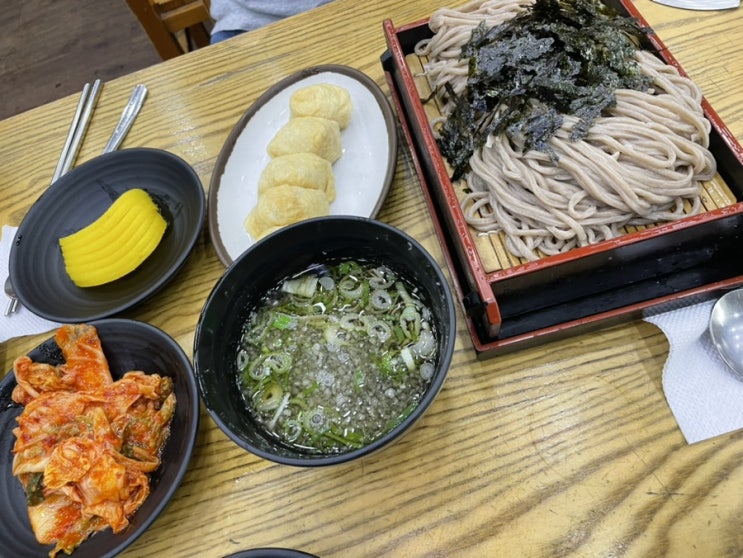 [청수 우동메밀냉면] 여의도 모밀 우동 맛집 내돈내산