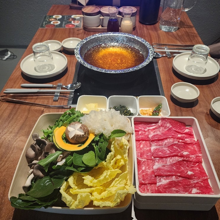  부천 신중동 샤브샤브 맛집 추천 ; 샤브온담 부천신중동점