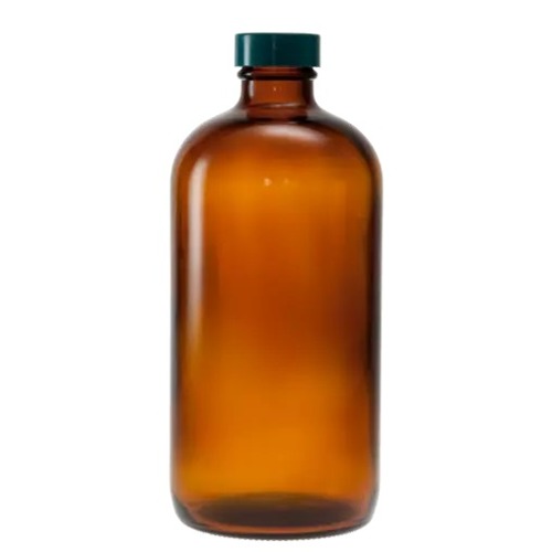  [유리초자] 960 ml 엠버 보스턴 라운드 병 960 ml Amber Boston Round Bottle