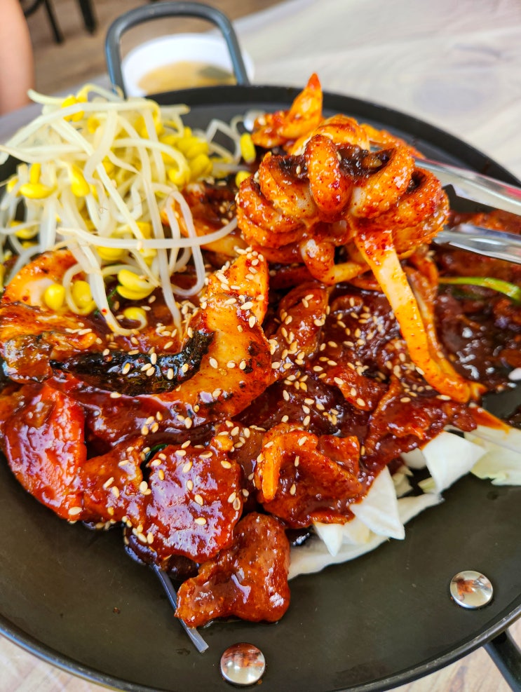  [명가식당]안면도 튤립축제보시고 갑오징어불고기 어떠세요/현지인추천 맛집