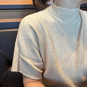 [홈&쇼핑] 안지크 24 홀가먼트 하프 니트 3종 구매 후기