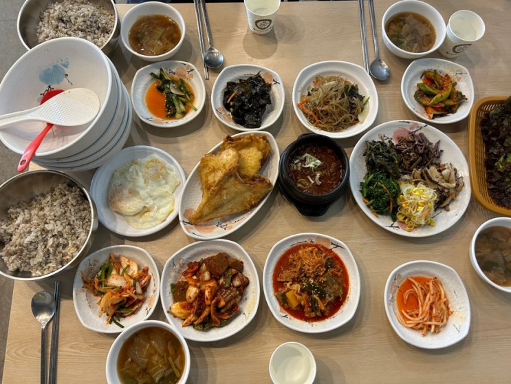  [고성맛집] 장작 보리밭