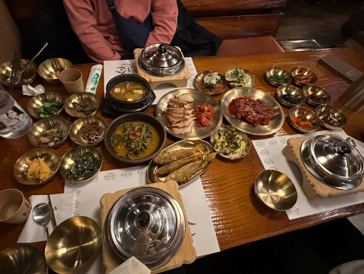  남양주 맛집 소리소 시골밥상 솥밥정식 푸짐한 한상