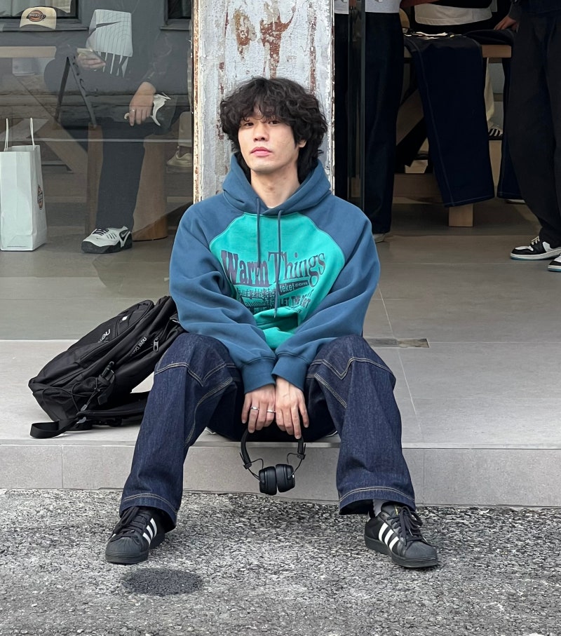 디키즈 더블니 카펜터 데님 팬츠 indigo 바지 리뷰 코디