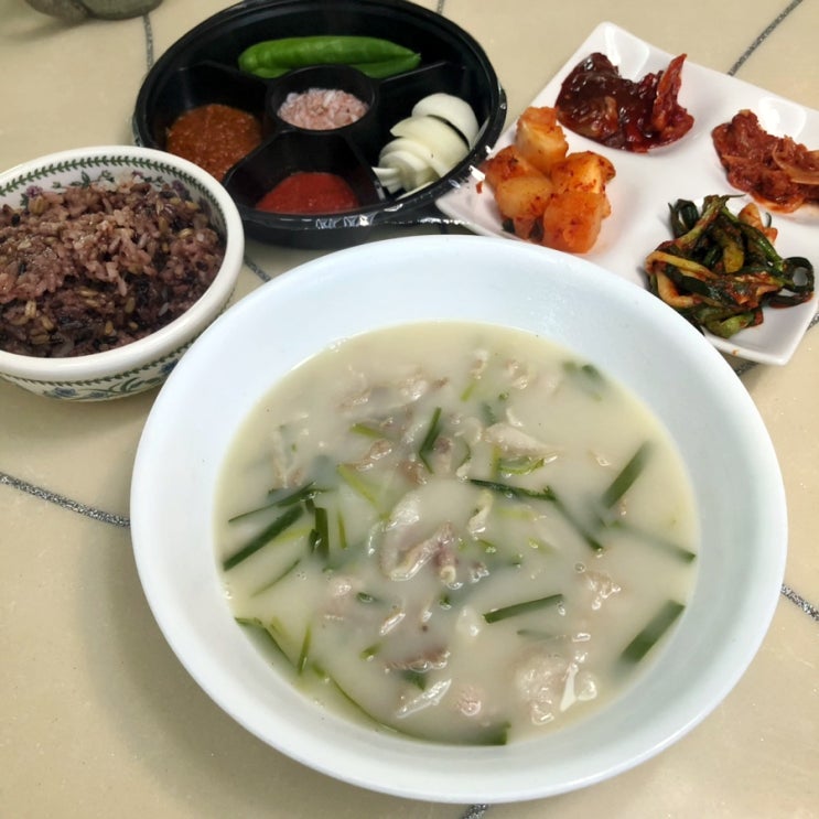  송도 국밥 맛집 열정국밥 배달도 맛있네