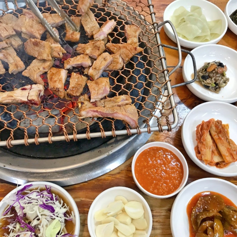 [해남] 해남 현지인 찐맛집!! 가성비 좋은 갈비&냉면이 맛있는 해남 함지박 참숯 화로구이 2호점 : 네이버 블로그