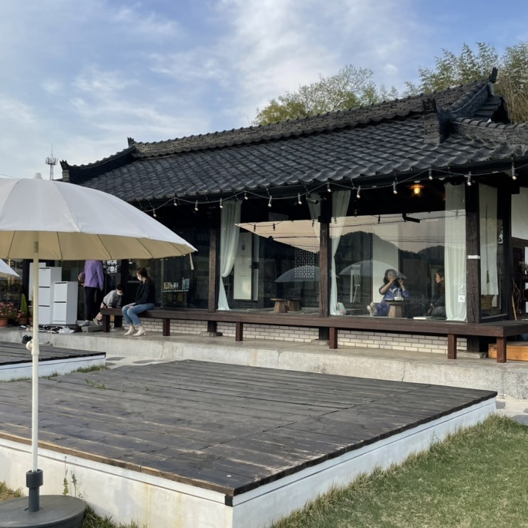  진주 온돌방 한옥카페 공간이음