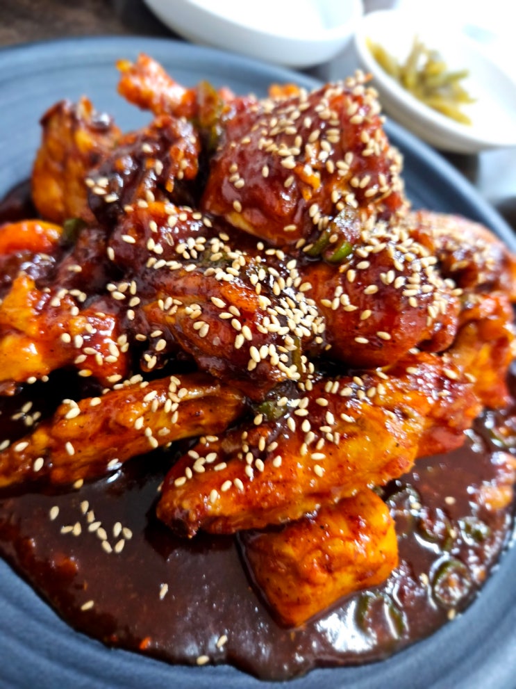  [창원시] 중앙동 매운 닭찜 맛집 !아구나라 꽃게마을