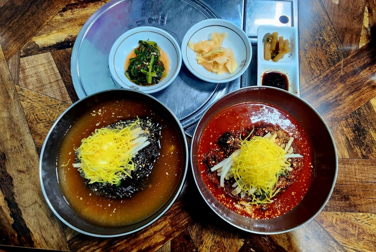  함안 냉면 법수면 맛집 신풍식육식당 비빔냉면