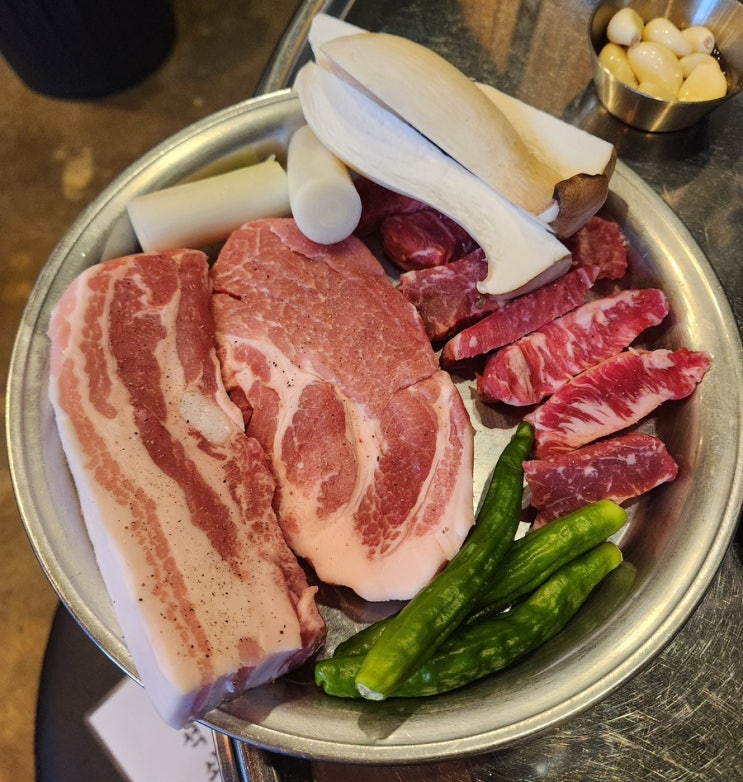  성신여대 삼겹살 맛집 석쇠집/ 소, 돼지고기 가성비 석쇠세트