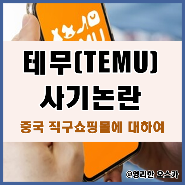 <b>테무</b> 사기<b>논란</b> 중국 직구쇼핑몰에 대하여(다단계사기, 배송이슈)