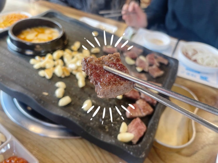  태릉고기촌 : 맛있어서 친구데리고 재방문한 석촌호수서호 소고기 맛집