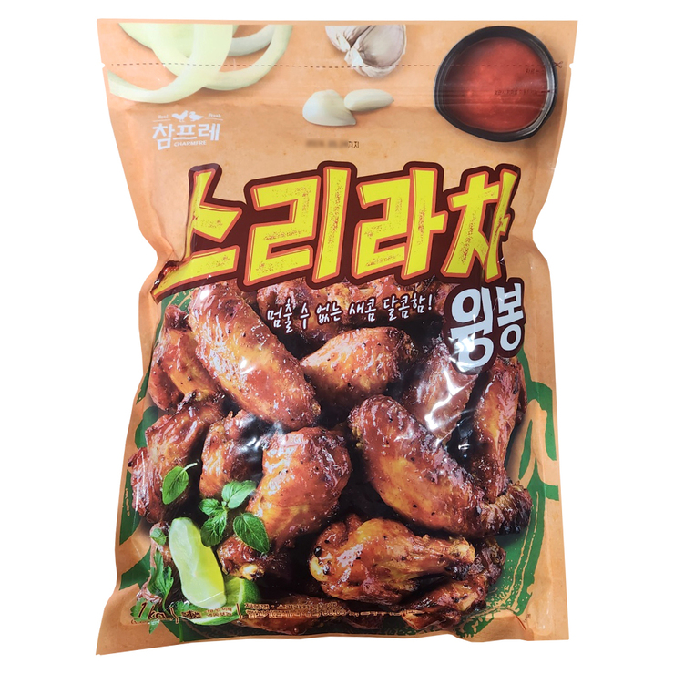  참프레 스리라차 윙봉 1kg 버팔로윙 닭봉 닭날개